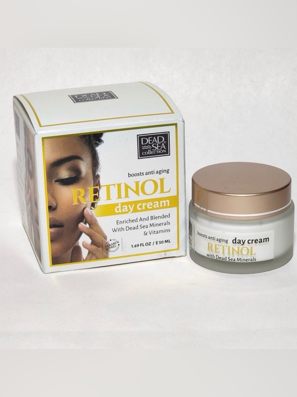 Retinol Day Cream — White & Gold